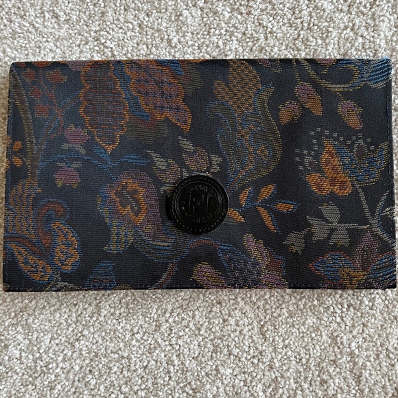 Fendi Handbags - Vintage Fendi Clutch with Floral Silk Fabric